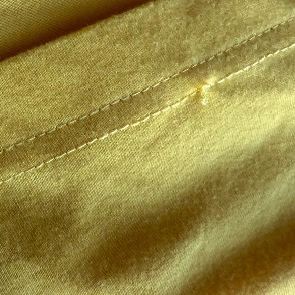 Bob Mackie Rich Yellow Floral embroidered sleeve size 3X - Picture 8 of 9